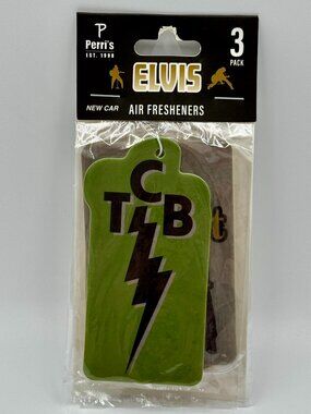 3 Elvis Presley New Car Scented Car Air Fresheners